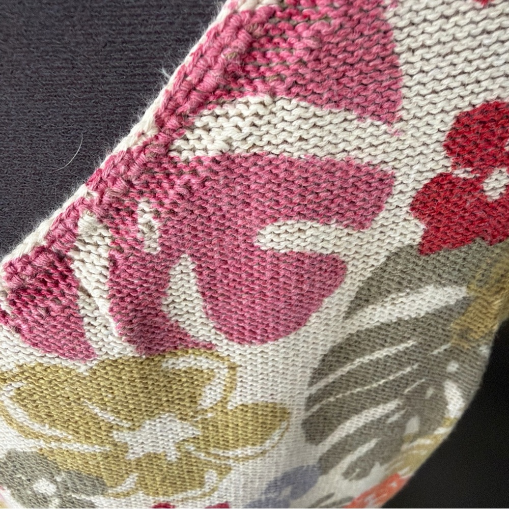 Sigrid Olsen Floral Tank Top in Red, Pink, Orange, Green, Cream - Picture 11 of 11
